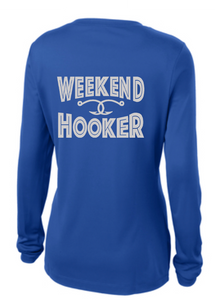 BRIGHT N CHILL FishNChics Long Sleeve Performance Shirt - Weekend Hooker Original - 11 Colors