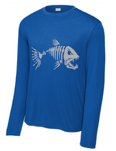 Load image into Gallery viewer, DUDES! FishNDudes Long Sleeve Performance Royal Blue - 2 Designs