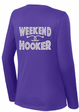 Load image into Gallery viewer, BRIGHT N CHILL FishNChics Long Sleeve Performance Shirt - Weekend Hooker Original - 11 Colors