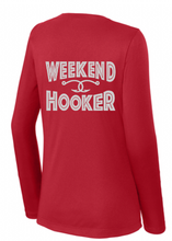 Load image into Gallery viewer, BRIGHT N CHILL FishNChics Long Sleeve Performance Shirt - Weekend Hooker Original - 11 Colors