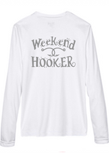 Load image into Gallery viewer, BRIGHT N CHILL FishNChics Long Sleeve Performance Shirt - Fancy Weekend Hooker - 11 Colors