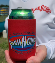 Load image into Gallery viewer, FishNChics Coolie -- Red Can