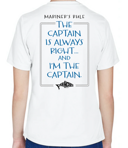 FishNChics "CAPTAIN" Short Sleeve Performance Shirt VNeck