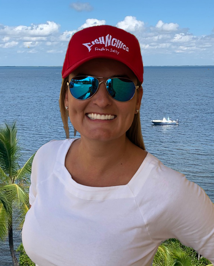 FishNChics Twill Cap with Velcro Strap - Multiple color options