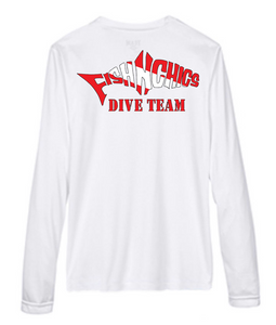 FishNChics DIVE TEAM Long Sleeve Performance Shirt - VNeck